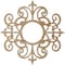 Ekena Millwork Dijon Wood Fretwork Pierced Ceiling Medallion, Red Oak, 30"OD x 9 3/4"ID x 3/8"T CMWP30X30X0375DIRO - alternate 2